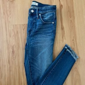 Madewell Size 25, 10” High Rise Jeans-Like New .